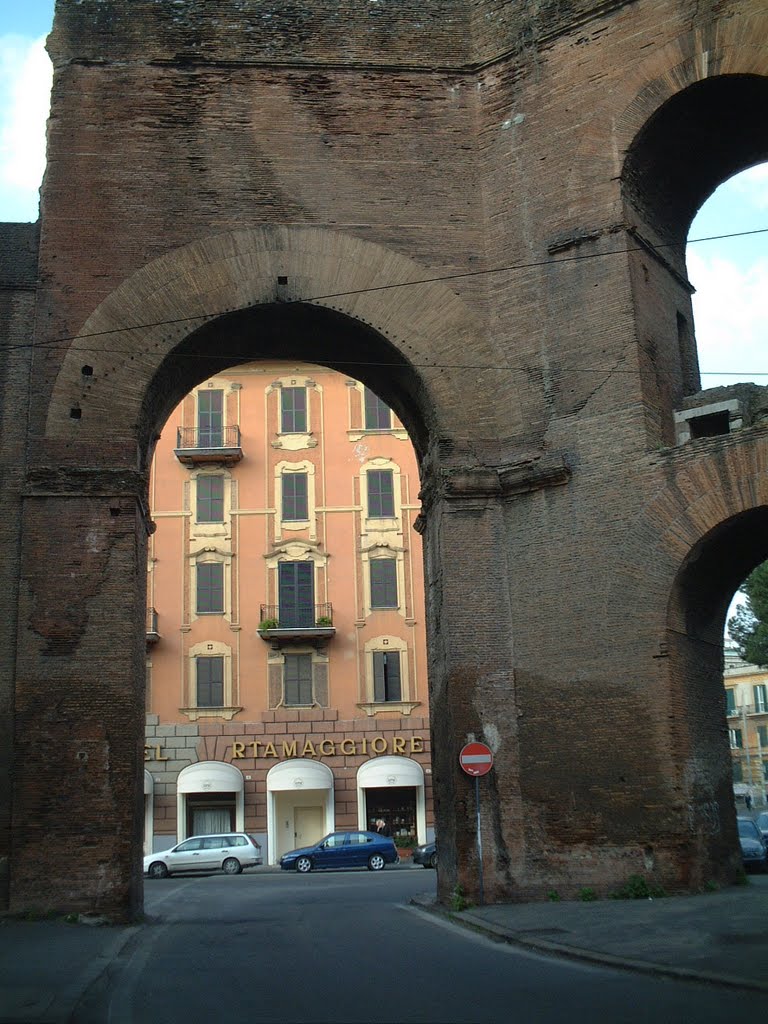 Porta Maggiore by Kevin J. Norman