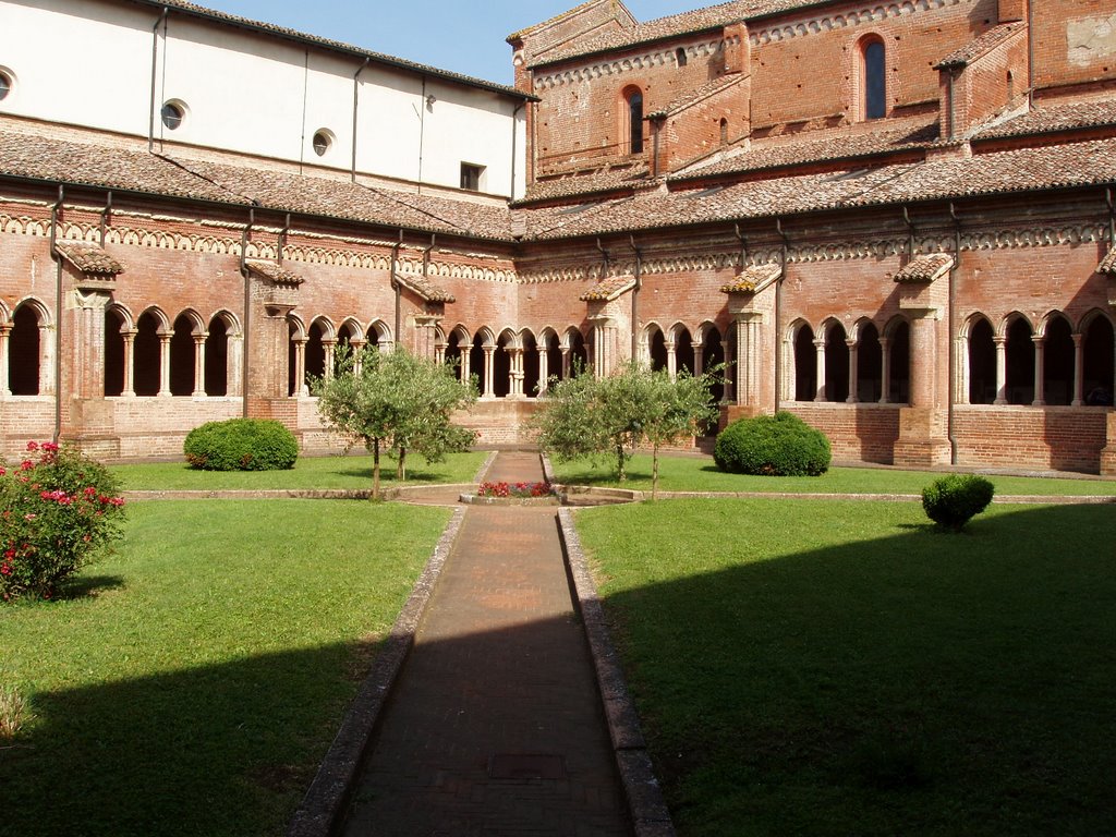 Il chiostro dell'abbazia by angelo40