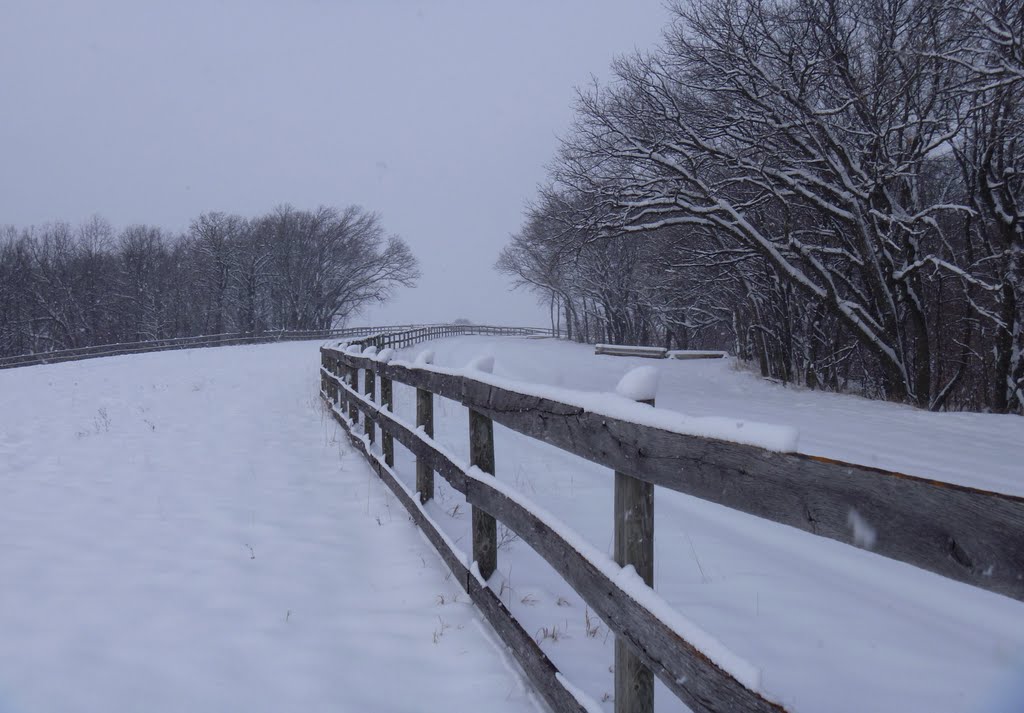 Ponca Hills Farm in January by wigasper