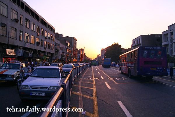 Enghelab Street by amirpix