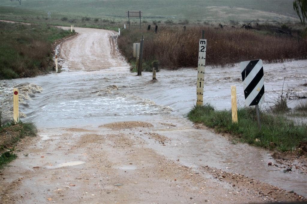 Reedy Creek crossing Smiths Road by John Lafferty