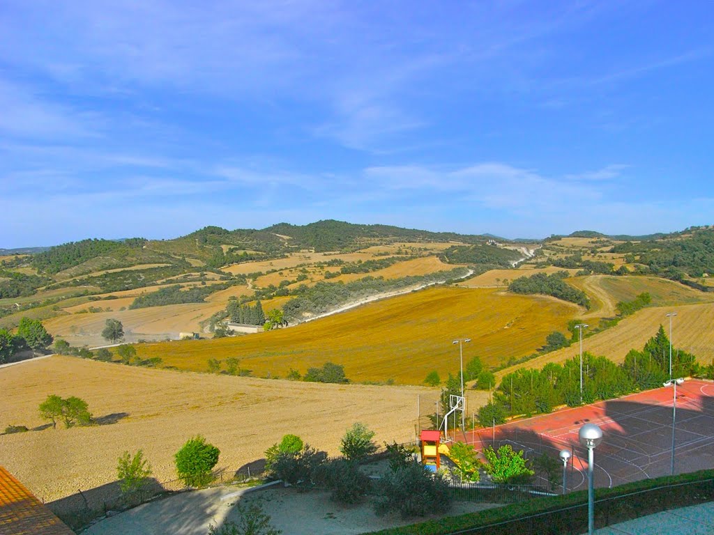 Panorama de la Segarra des d'Ivorra by jordi domènech