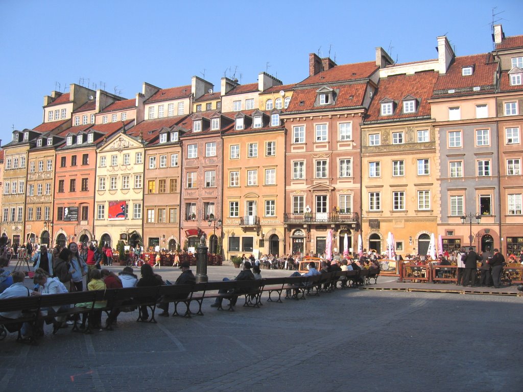 Warsaw, old Town by Eija Fogelholm