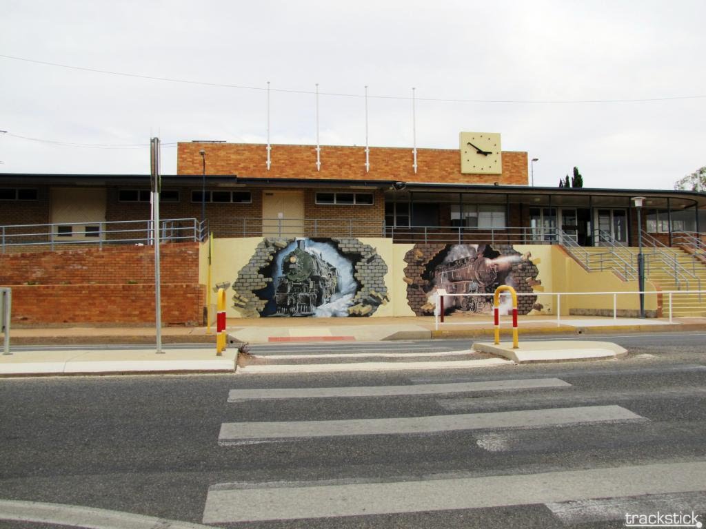 Broken Hill Train Station by Luke Johnston