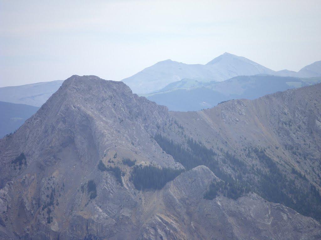 Moose Mountain behind Mount Baldy by M Delong