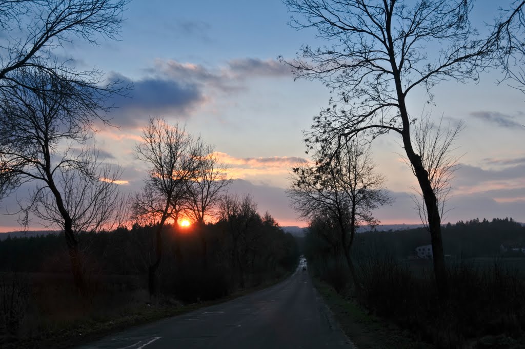 Sunset over Jurajska by Rava