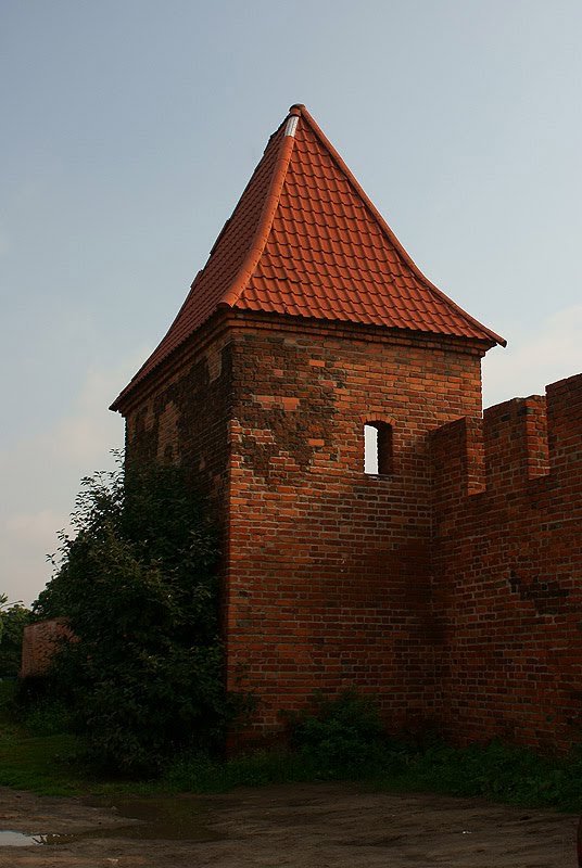 Głogów - Fragmenty murów miejskich (XIV w.) (emzet) by emzet