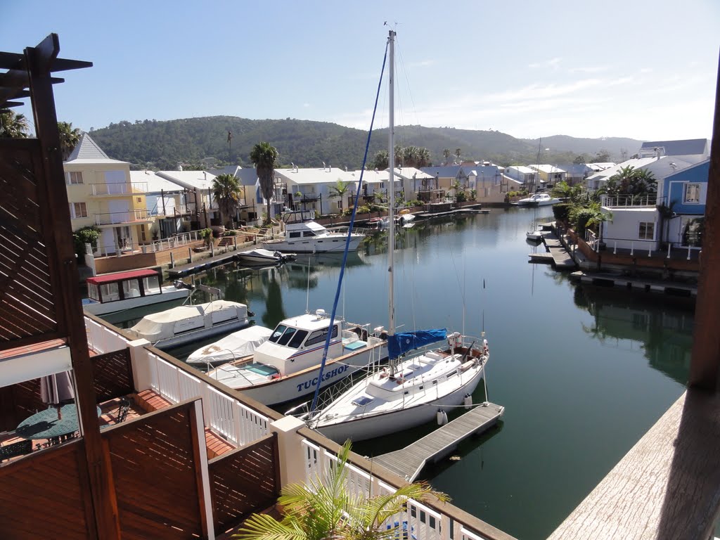 Knysna Marina, The Garden Route South Africa by Roy Partington