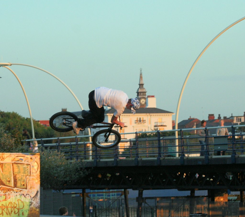 Southport stunt park by Dennis Shevelan