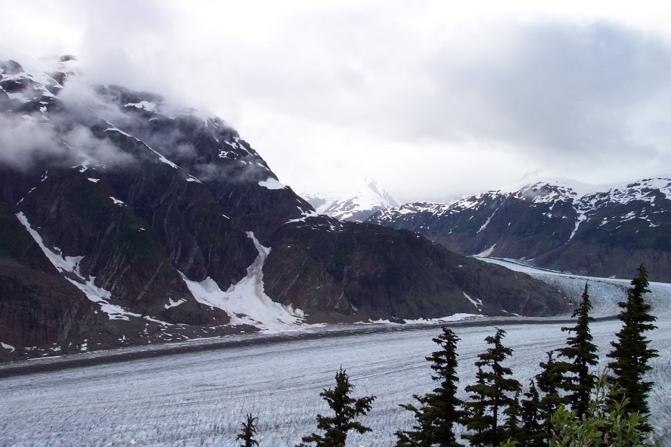 Salmon Glacier near Hyder Alaska by bencarlson56