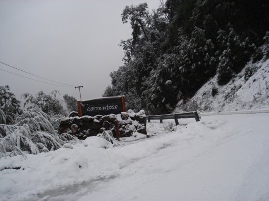 Camino de Bariloche a Villa La Angostura todo nevado by maruapalodimas