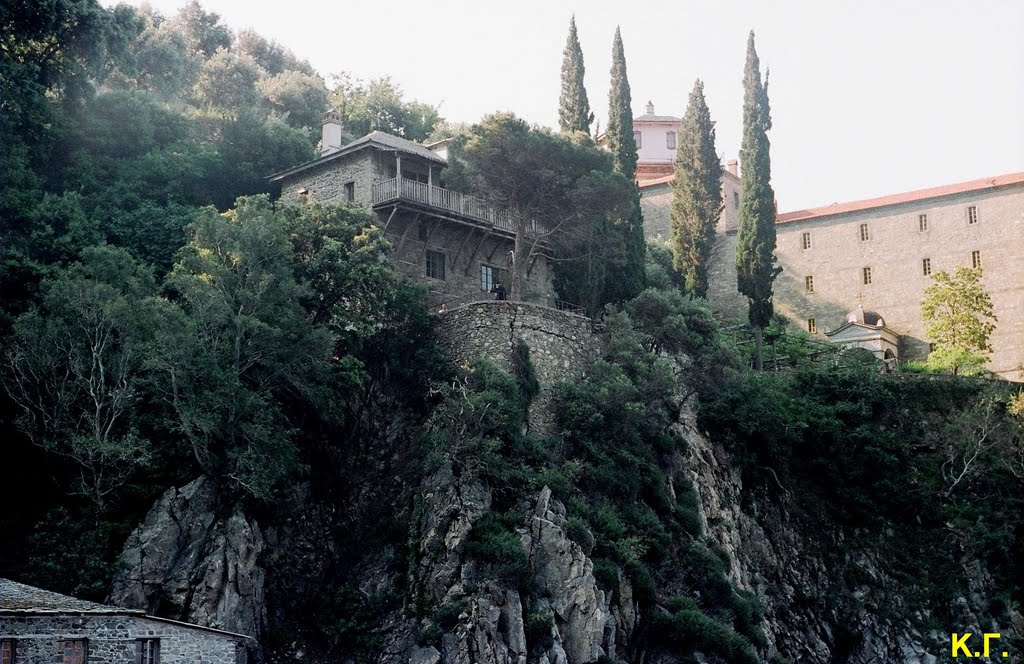 ΑΓΙΟ ΟΡΟΣ - ΜΟΝΗ ΓΡΗΓΟΡΙΟΥ / GREEK HOLY MOUNTAIN - GRIGORIOU MONASTERY (1) by ΘΗΒΑ kotsonas george