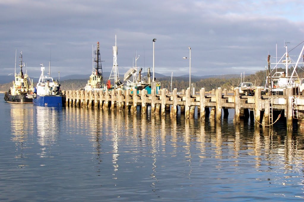 Eden harbour, NSW, Australia by Peter Woodard