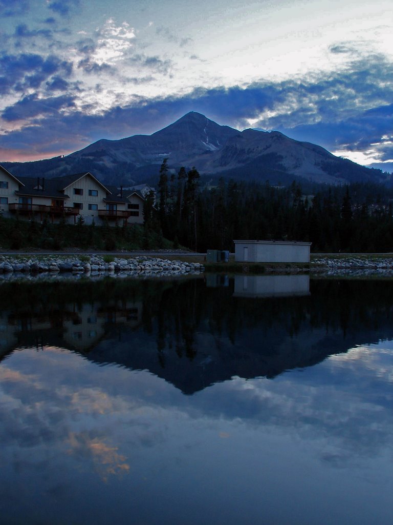 Lone Peak Reflection by Jay Reeve