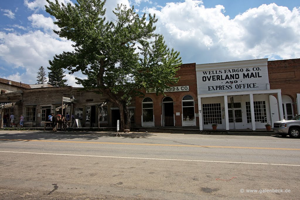 Historical Wells Fargo Overland Mail Office by www.galenbeck.de