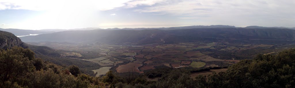 VALL D'ÀGER DES DE SANT ALÍS by jpuigpelat