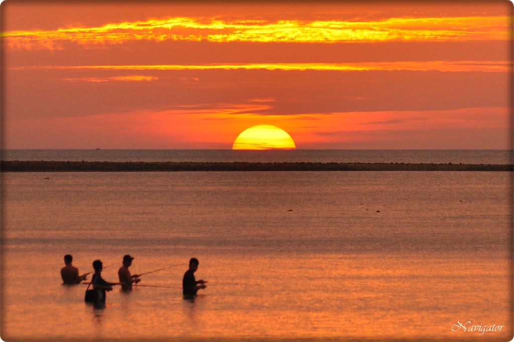 Fishing man by Kong_FZ1