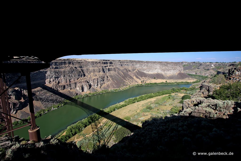 Snake River Canyon from Perrine Bridge by Thomas Galenbeck