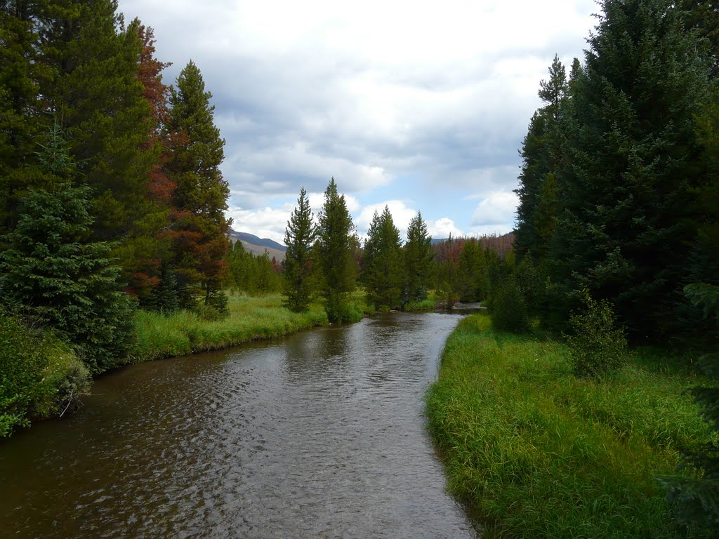 De "machtige"Colorado River, Rocky Mountains NP (2009) by Fred Schaefer