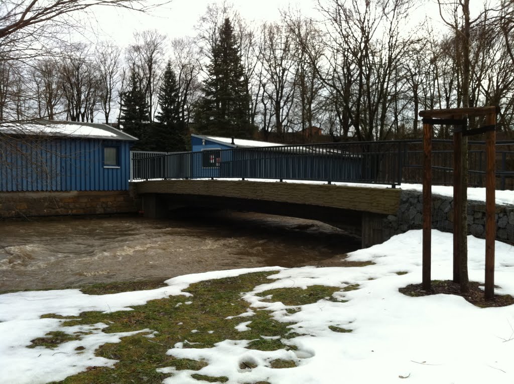 Januarhochwasser 2011 - Stadtbad Radeberg by Radeberger