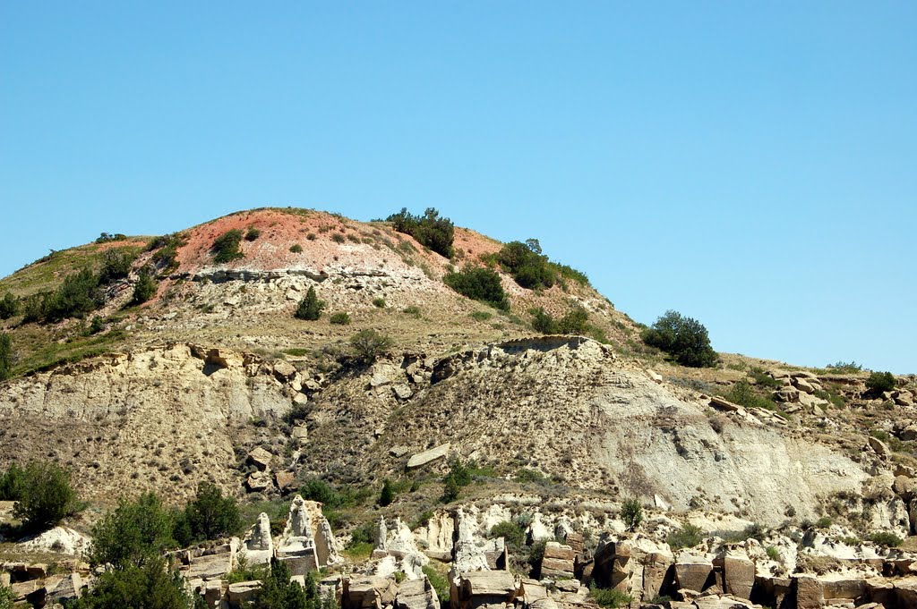 Badlands - Theodore Roosevelt National Memorial Park near Medora, ND by Scotch Canadian