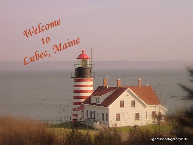 Quoddy Head Lighthouse, Lubec, Maine by Miss Elizabeth