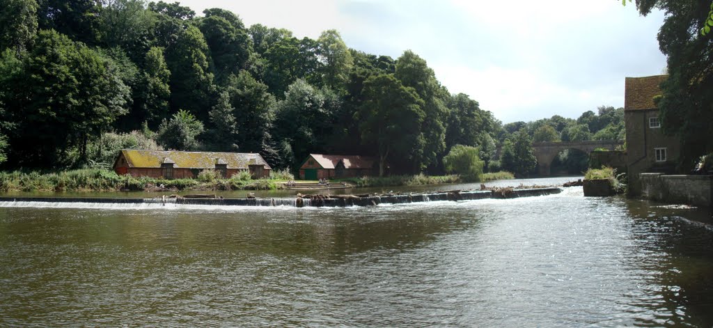 River Wear Panorama by kittenpower