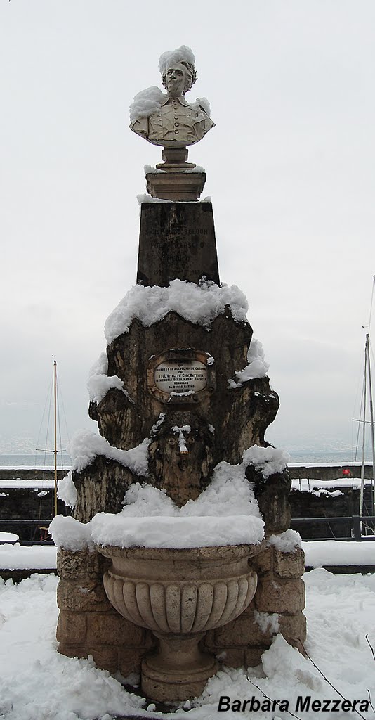 Bellano ,Sigismondo Boldoni (nevicata 2009) by Barbara-LAKE-