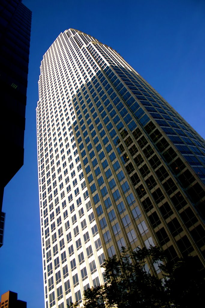 The Pelli Building on Fig, Downtown Los Angeles by MICHAEL  JIROCH  &  www.michaeljiroch.com