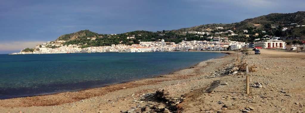 Platja de Port de la Selva (Panoràmica) by Pere MAGRIÀ