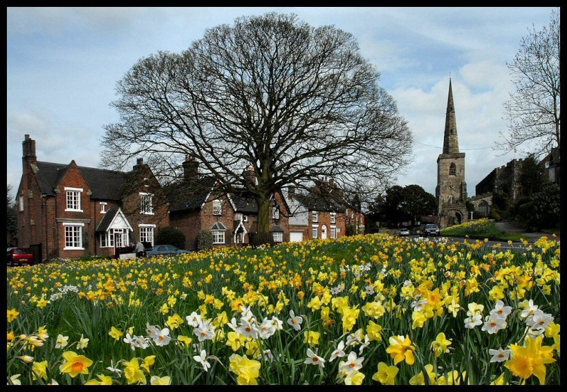 Astbury. St.Mary's Church by David Humphreys