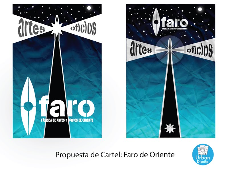 Propuestas Gráficas de Cartel: El Faro de Oriente by urbandiseno