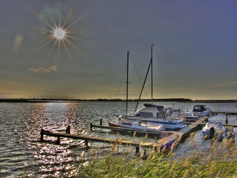 Sonnenuntergang Bodden by vandermohr