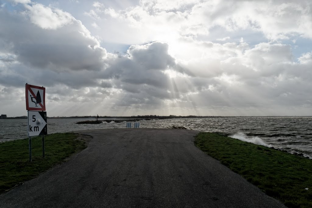 Lelystad - Houtribdijk - View South by txllxt TxllxT