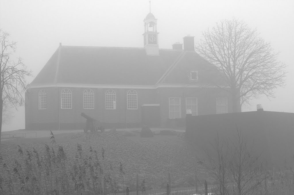 Protestantse kerk - Middelbuurt - Schokland by Jan-Peter Beekman