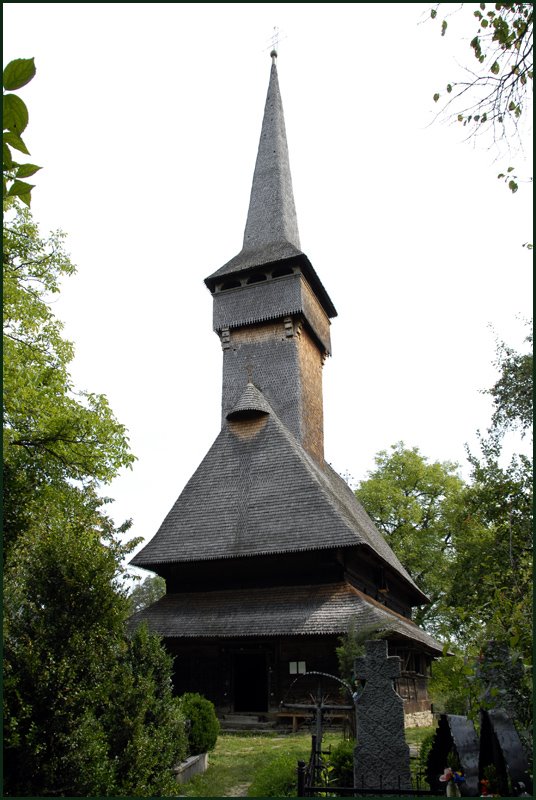 Jellegzetes fatemplom-Typical wooden church /DESZE-ERDÉLY/ 1 by BALÁS ISTVÁN