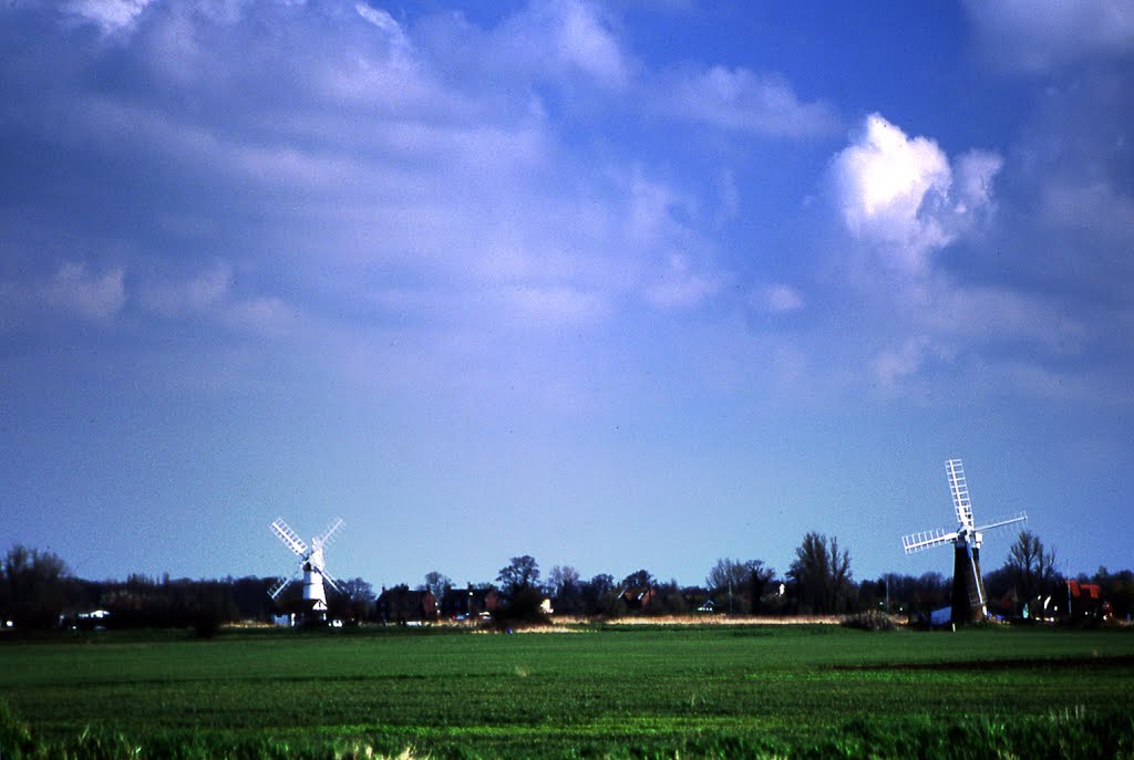 Windmills at Thorne by Bob McCraight