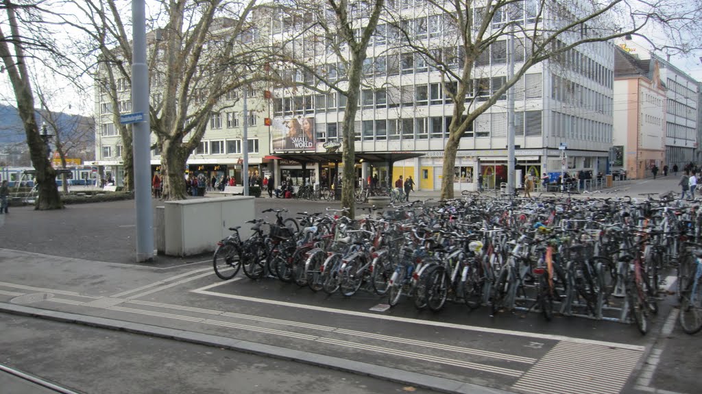 Velo Parking by Chasper Bally