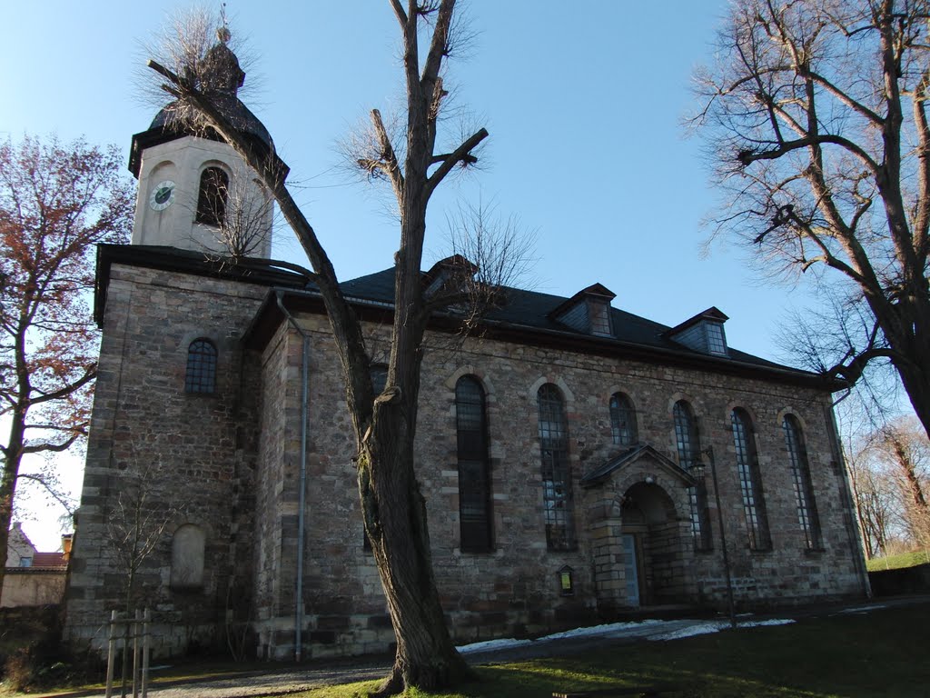 Kirche am "Blauen Schloss" Tannroda by m.n.z.