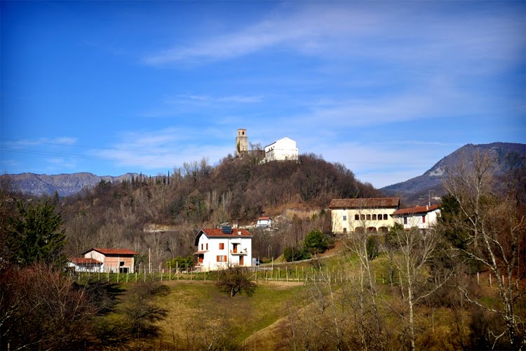 Villa sulis e chiesa di Vigna - Vista Costa by Ruia