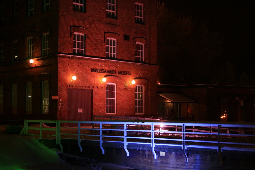 Myllysaari museum night view 06.01.2011 (Enlarge!) by Markus Nikkilä Photoshooter86