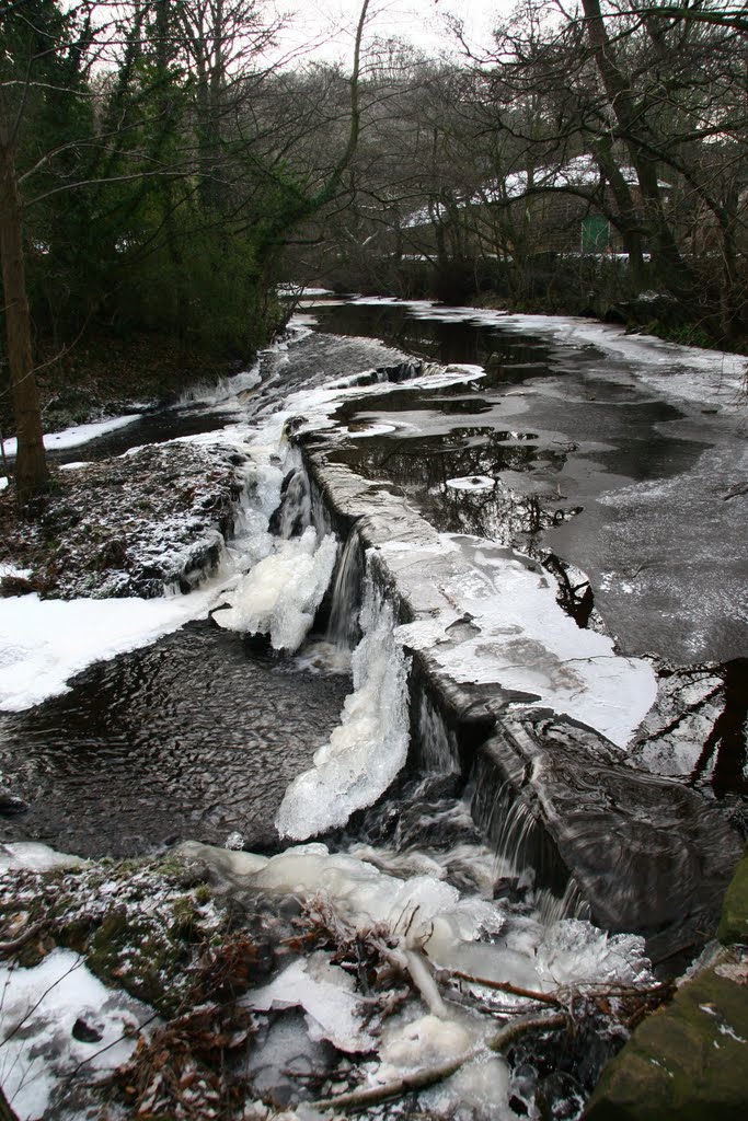 Ice on the River Rivelin by Rob Pumphrey