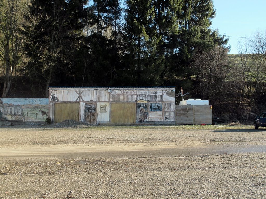 Früher Bahnhof Steinbach by Richard Mayer