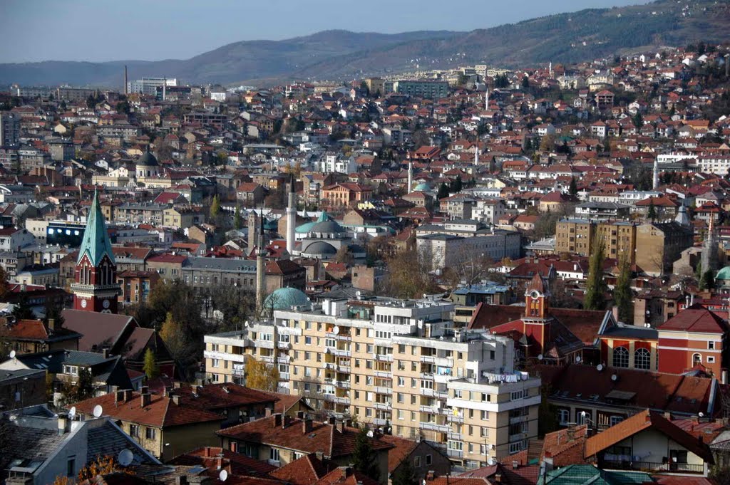 Sarajevo sa Obilaznice by Teča sa Dunava