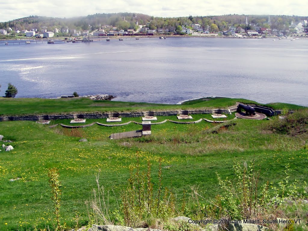 Battery B- Fort Knox, Bucksport, Maine by Jim Millard