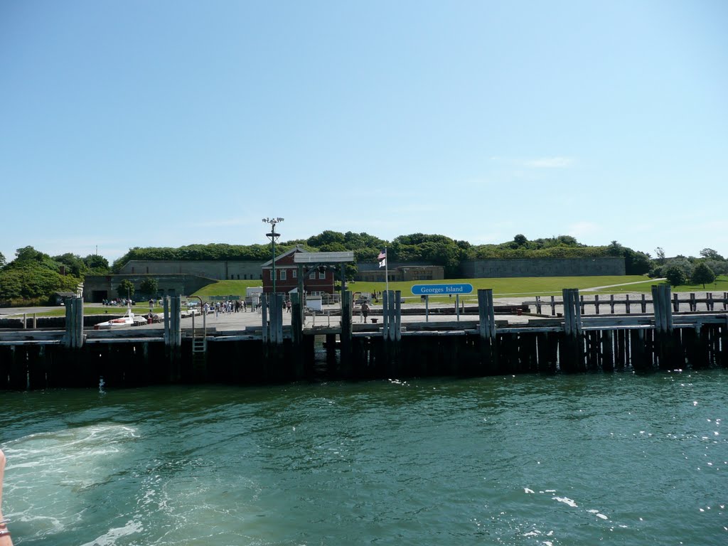 Pier at Georges Island by SammieD