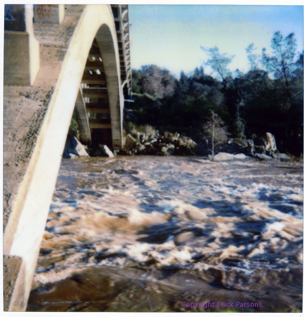 1986 Ca. 1000 yr. flood - Rainbow Bridge Rapids by ir0ck