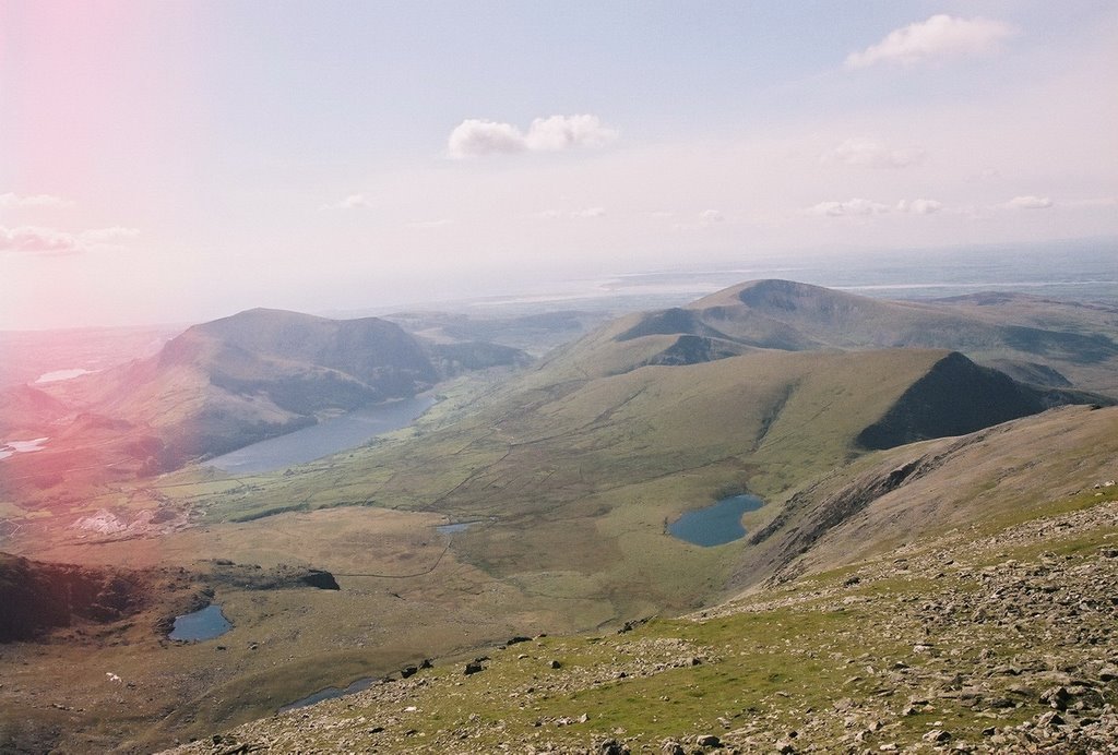 View from top of Snowdon by Jacqueline Robinson(McKay)