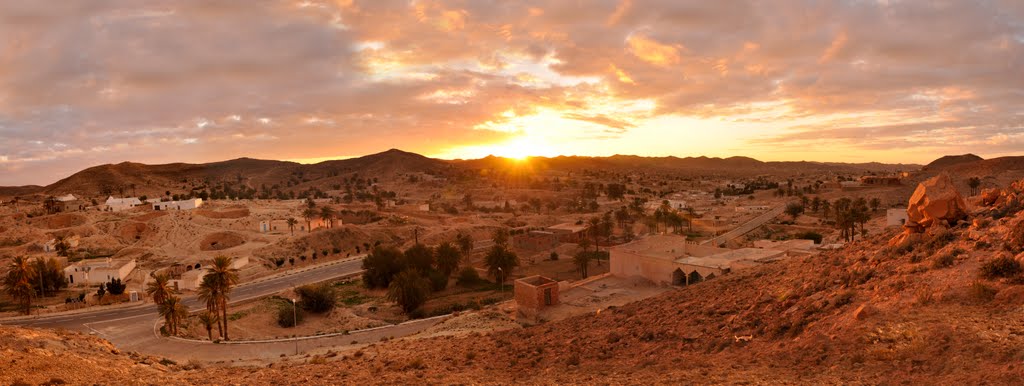 Matmata Sunset by Vance Posein