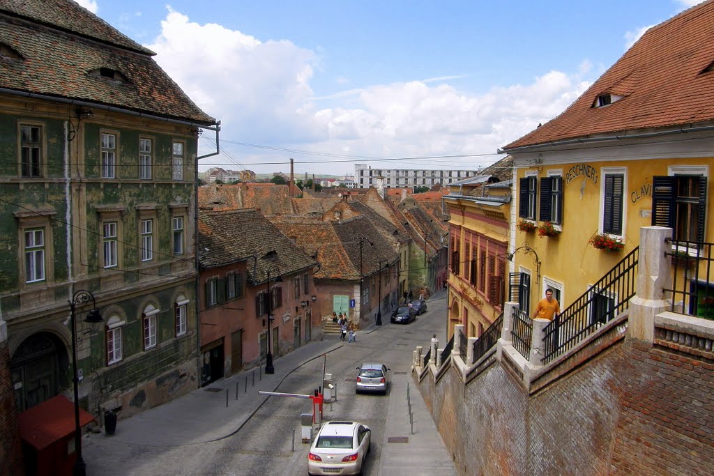 Az Alsóváros - The Lower Town by Gyula Köböl